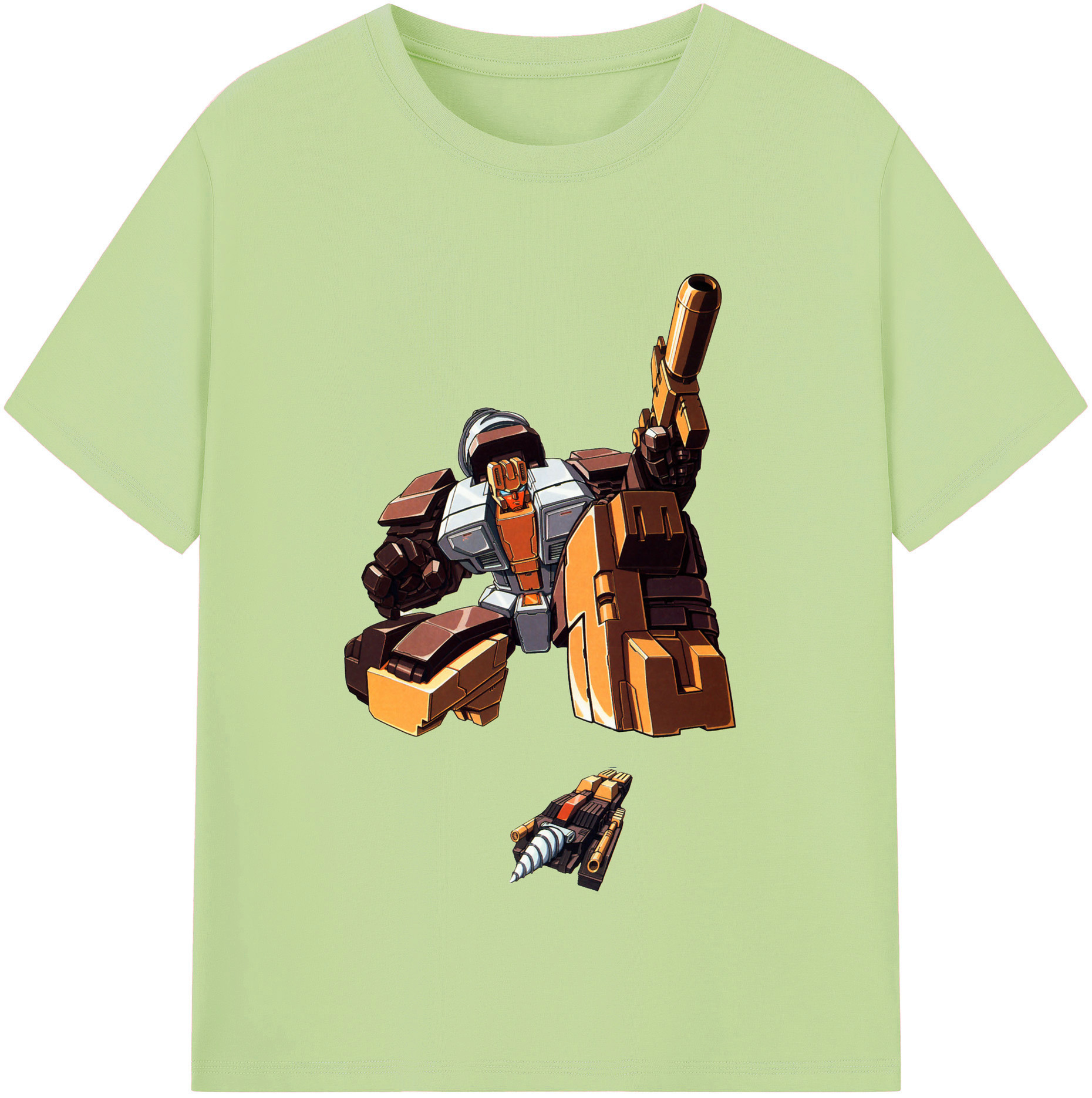 （画像用）  綿100％半袖Tシャツ（フロントプリント）
